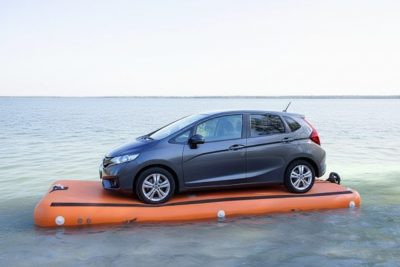 Плавучая надувная платформа для авто и другой техники