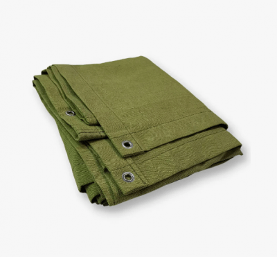 Шторы из брезента , размер 4х10м.