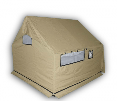 Палатка солдатская лагерная двухместная. Материал - брезент