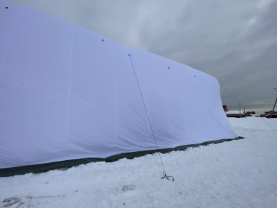 Бескаркасная палатка 10х8х5 м