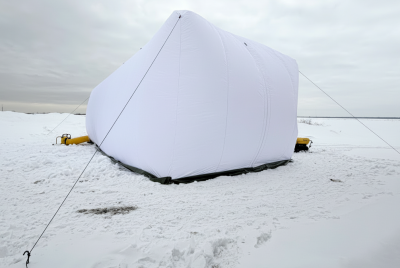 надувная палатка бескаркасная